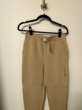 Polo by Ralph Lauren Tan Drawstring Joggers